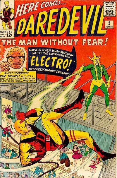Cover for Daredevil (Marvel, 1964 series) #2