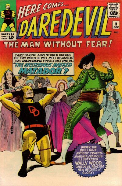 Cover for Daredevil (Marvel, 1964 series) #5