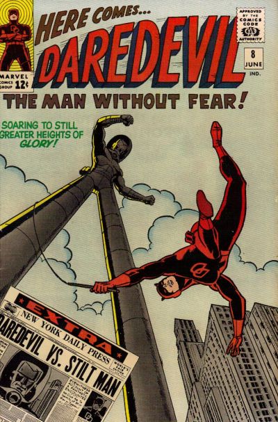 Cover for Daredevil (Marvel, 1964 series) #8