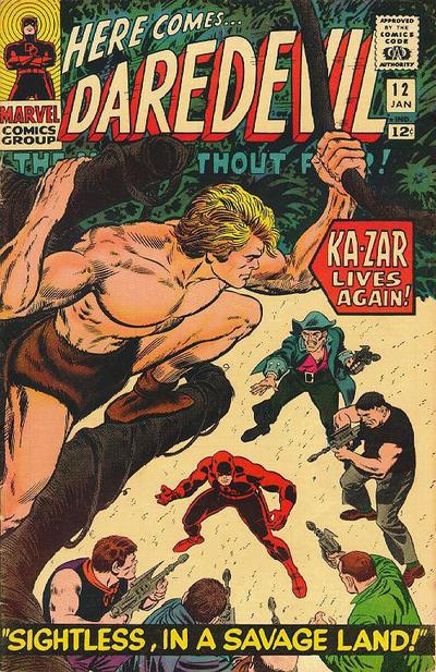 Cover for Daredevil (Marvel, 1964 series) #12