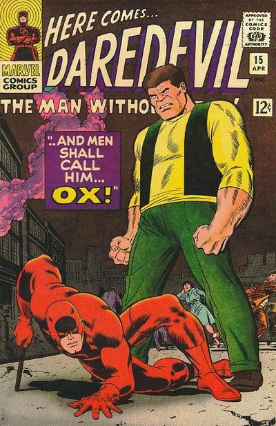 Cover for Daredevil (Marvel, 1964 series) #15