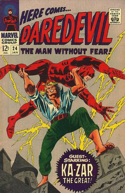 Cover for Daredevil (Marvel, 1964 series) #24