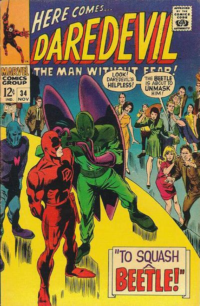 Cover for Daredevil (Marvel, 1964 series) #34