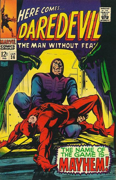 Cover for Daredevil (Marvel, 1964 series) #36