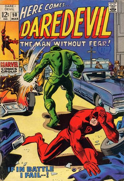 Cover for Daredevil (Marvel, 1964 series) #50