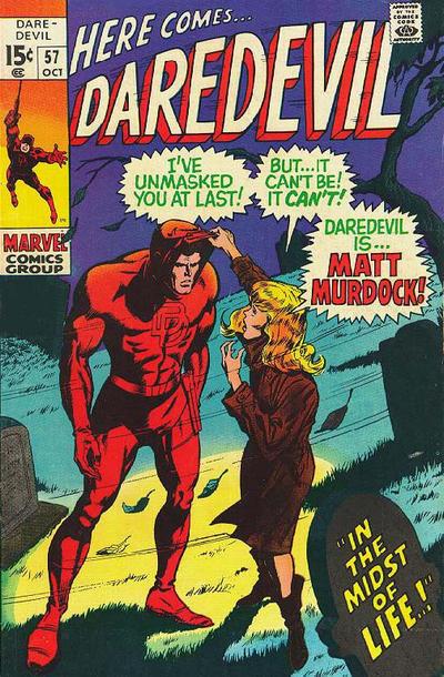 Cover for Daredevil (Marvel, 1964 series) #57