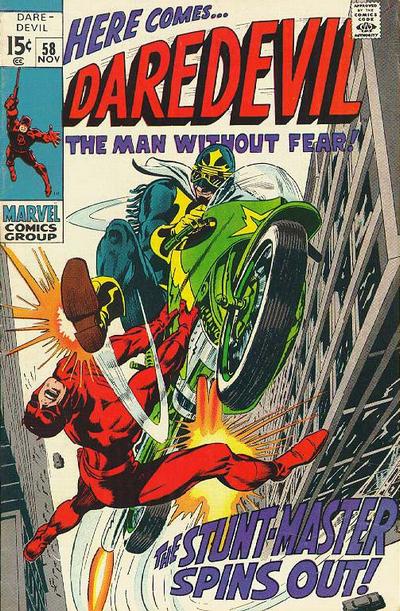 Cover for Daredevil (Marvel, 1964 series) #58