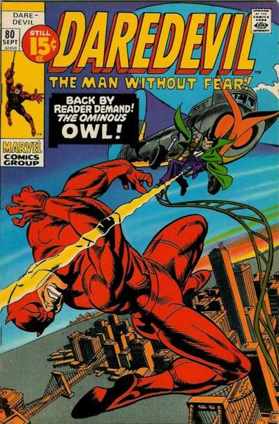 Cover for Daredevil (Marvel, 1964 series) #80