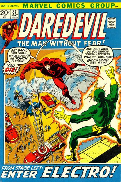 Cover for Daredevil (Marvel, 1964 series) #87