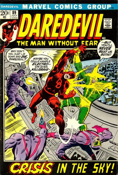 Cover for Daredevil (Marvel, 1964 series) #89