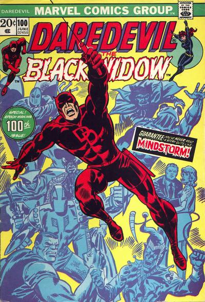 Cover for Daredevil (Marvel, 1964 series) #100
