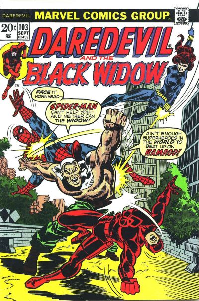 Cover for Daredevil (Marvel, 1964 series) #103