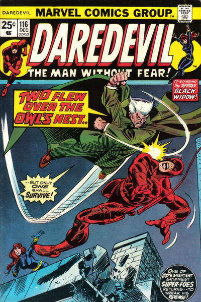 Cover for Daredevil (Marvel, 1964 series) #116