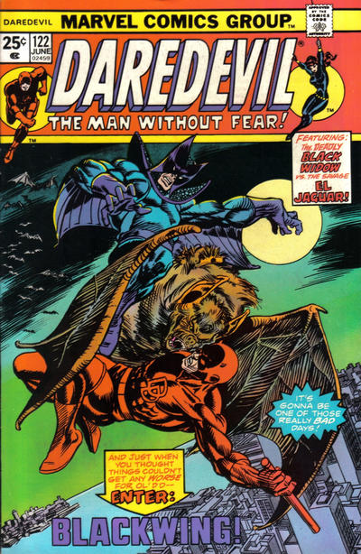 Cover for Daredevil (Marvel, 1964 series) #122 [Regular Edition]