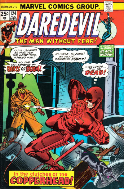 Cover for Daredevil (Marvel, 1964 series) #124 [Regular Edition]