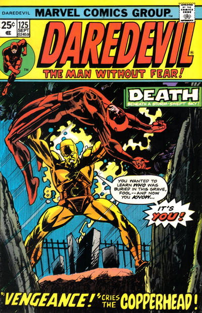 Cover for Daredevil (Marvel, 1964 series) #125 [Regular Edition]