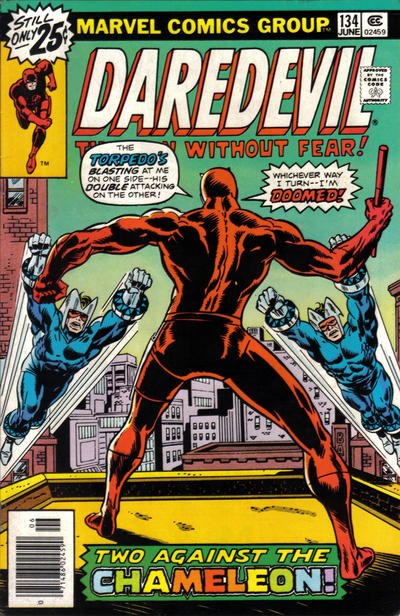 Cover for Daredevil (Marvel, 1964 series) #134 [Regular Edition]