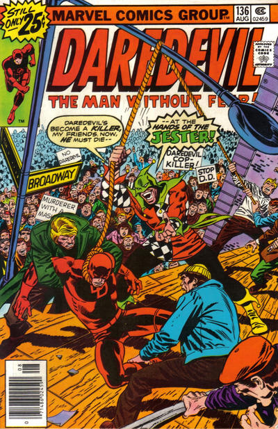 Cover for Daredevil (Marvel, 1964 series) #136 [25¢]