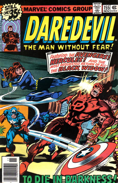 Cover for Daredevil (Marvel, 1964 series) #155 [Regular Edition]
