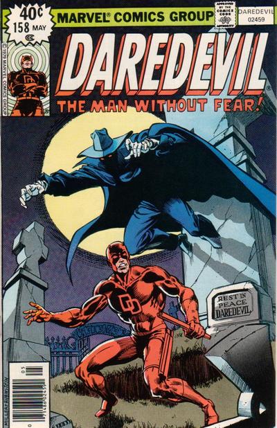 Cover for Daredevil (Marvel, 1964 series) #158 [Newsstand]