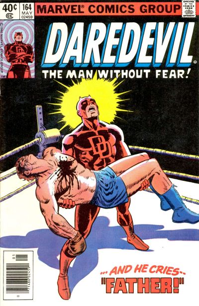 Cover for Daredevil (Marvel, 1964 series) #164 [Newsstand]