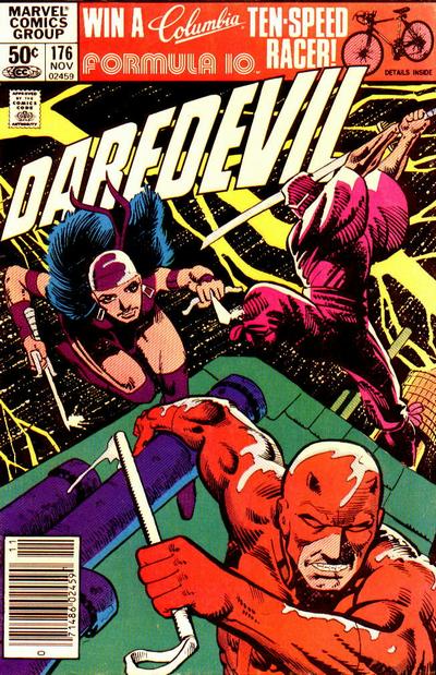 Cover for Daredevil (Marvel, 1964 series) #176 [Newsstand]