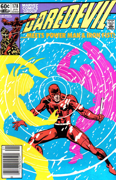 Cover for Daredevil (Marvel, 1964 series) #178 [Newsstand]