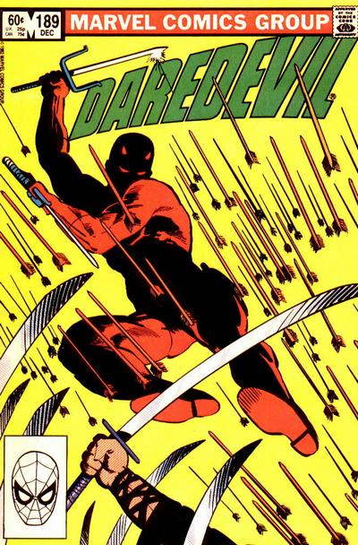 Cover for Daredevil (Marvel, 1964 series) #189 [Direct]