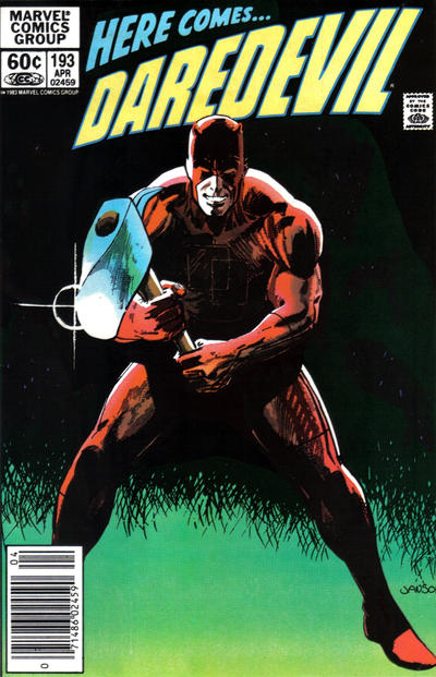 Cover for Daredevil (Marvel, 1964 series) #193 [Newsstand]