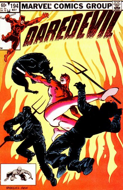 Cover for Daredevil (Marvel, 1964 series) #194 [Direct]