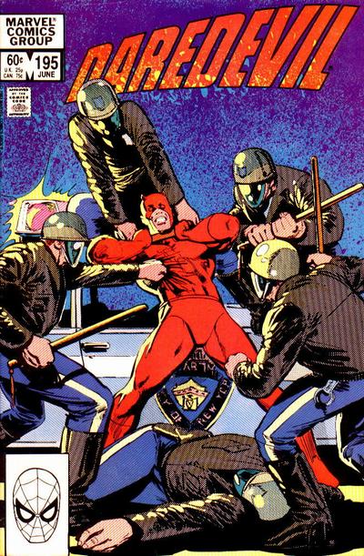 Cover for Daredevil (Marvel, 1964 series) #195 [Direct]