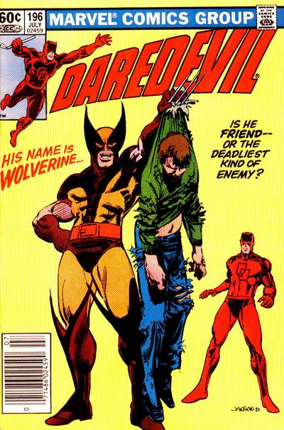 Cover for Daredevil (Marvel, 1964 series) #196 [Newsstand]