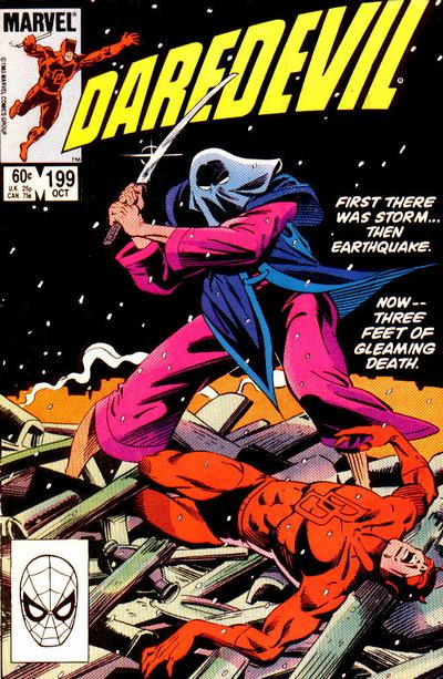 Cover for Daredevil (Marvel, 1964 series) #199 [Direct]