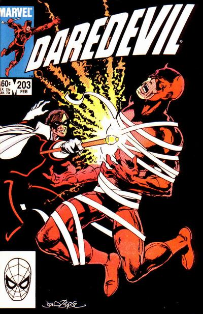 Cover for Daredevil (Marvel, 1964 series) #203 [Direct]