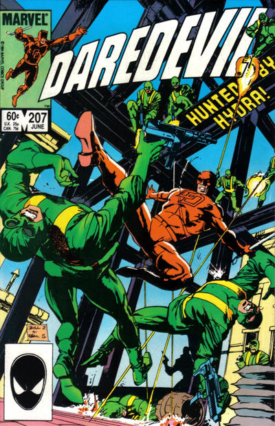 Cover for Daredevil (Marvel, 1964 series) #207 [Direct]