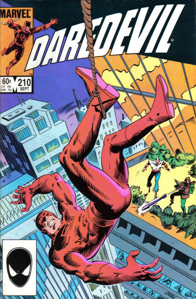 Cover for Daredevil (Marvel, 1964 series) #210 [Direct]