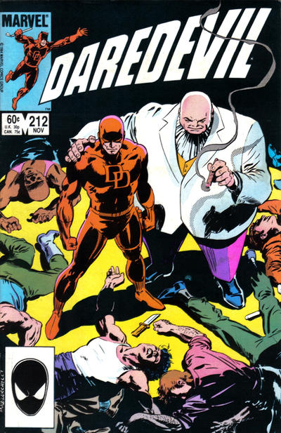 Cover for Daredevil (Marvel, 1964 series) #212 [Direct]