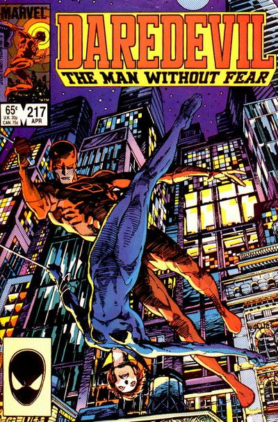 Cover for Daredevil (Marvel, 1964 series) #217 [Direct]