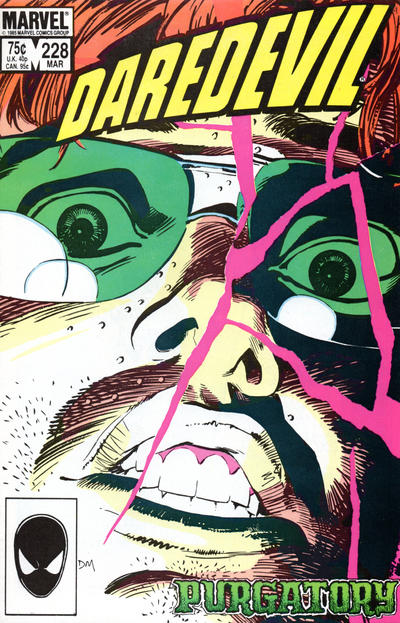 Cover for Daredevil (Marvel, 1964 series) #228 [Direct]