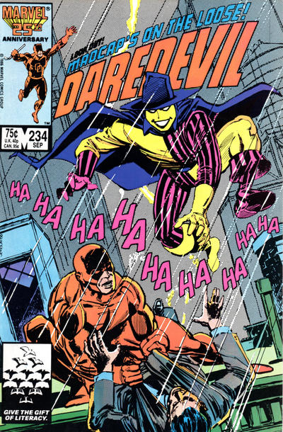 Cover for Daredevil (Marvel, 1964 series) #234 [Direct]