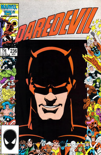 Cover for Daredevil (Marvel, 1964 series) #236 [Direct]