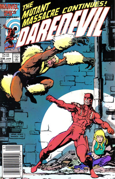Cover for Daredevil (Marvel, 1964 series) #238 [Direct]