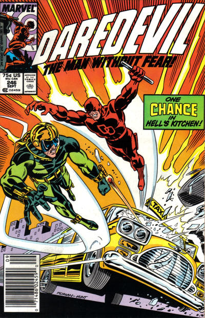 Cover for Daredevil (Marvel, 1964 series) #246 [Newsstand]