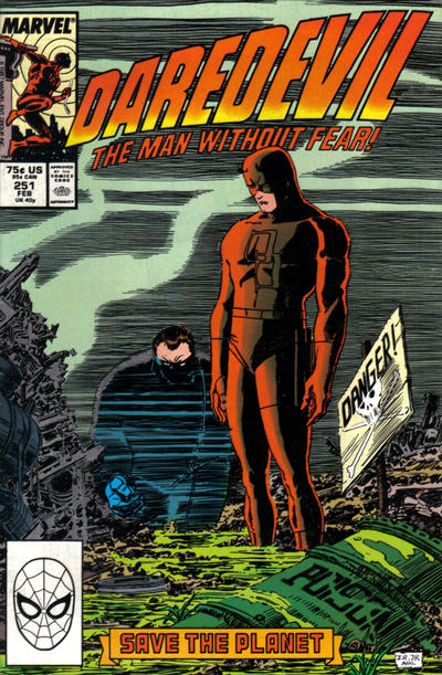 Cover for Daredevil (Marvel, 1964 series) #251 [Direct]