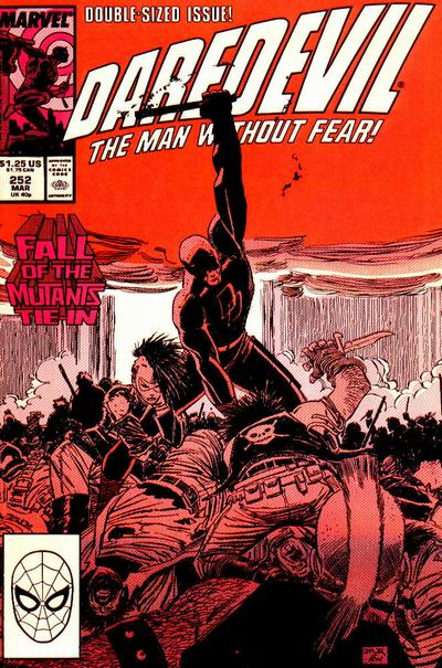 Cover for Daredevil (Marvel, 1964 series) #252 [Direct]
