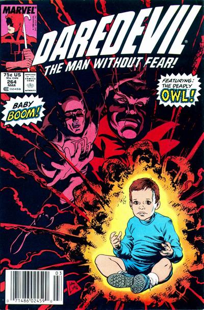 Cover for Daredevil (Marvel, 1964 series) #264 [Newsstand]