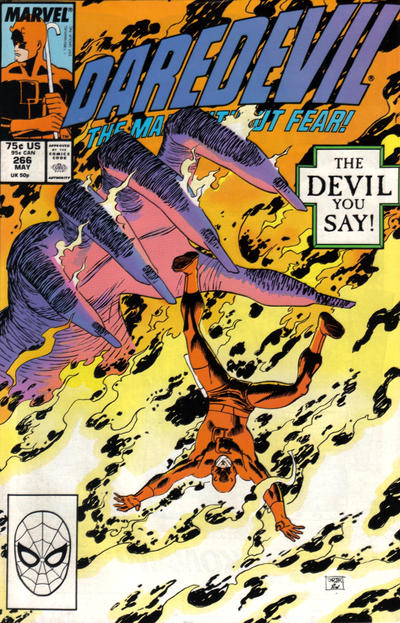 Cover for Daredevil (Marvel, 1964 series) #266 [Direct]