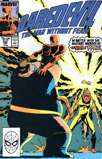 Cover for Daredevil (Marvel, 1964 series) #269 [Direct]