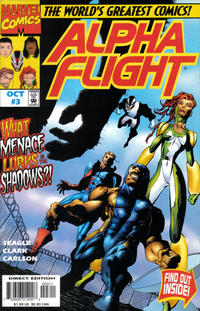 Cover Thumbnail for Alpha Flight (Marvel, 1997 series) #3 [Direct Edition]