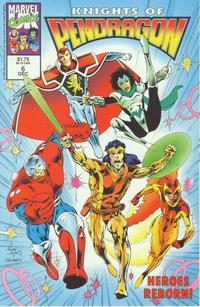Cover Thumbnail for Knights of Pendragon (Marvel, 1992 series) #6